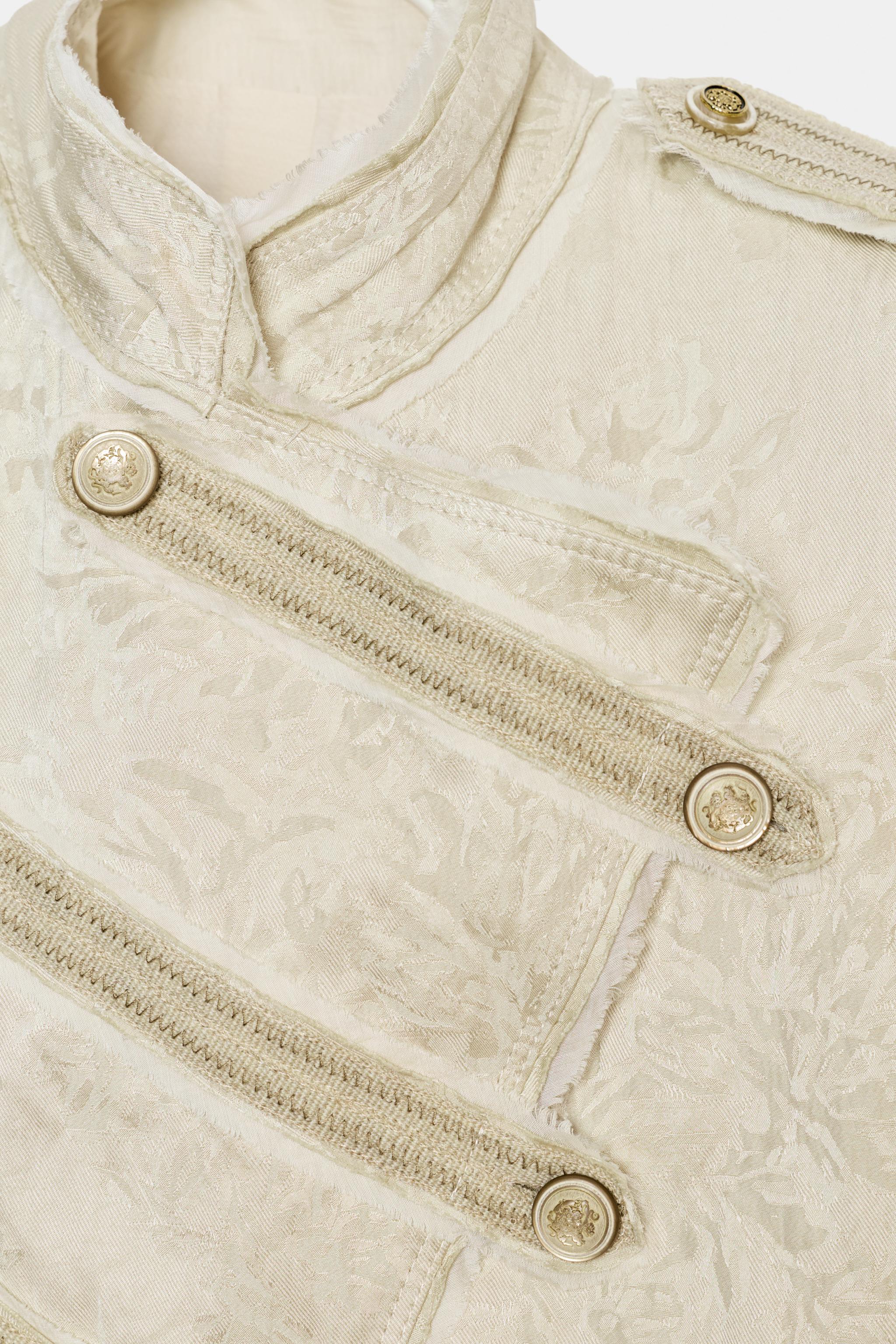 ZW COLLECTION LIMITED EDITION JACQUARD CROPPED JACKET